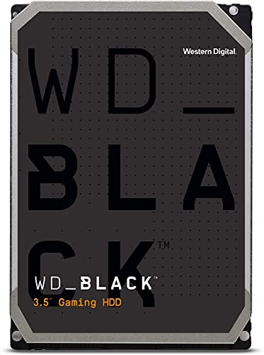 WD_BLACK 10 To High Performance, Disque dur Interne 3.5" 7200 RPM Class, SATA 6 GB/s, 256MB Cache, Garantie 5 ans