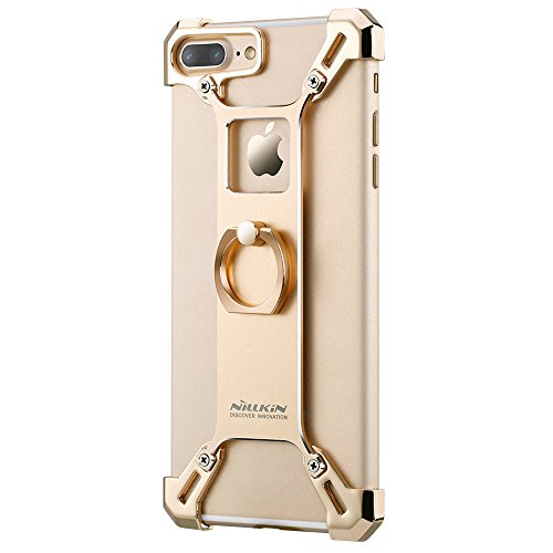 Nillkin [Upgraded] iPhone 7 Plus Case, Barde Metal Case [Unique Design] Back Cover with Enhanced Ring Kickstand for iPhone 7 Plus 5.5