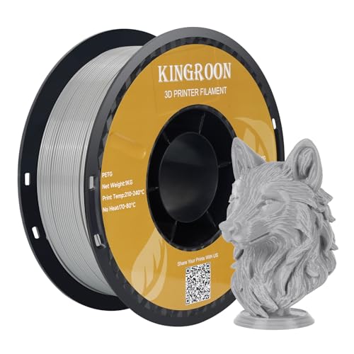Filament Kingroon PETG Szary (GRAY)