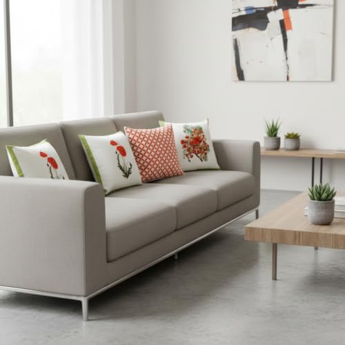 Image of Blooming Garden Cushion Covers, 5 Pieces
