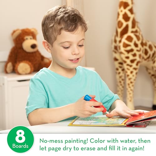Melissa & Doug On The Go Water Wow! Sports Activity Pad (The Original Reusable Water-Reveal Coloring Book, Refillable Water Pen, Great Gift for Girls and Boys - Best for 3, 4, 5, 6, and 7 Year Olds) - Image 3