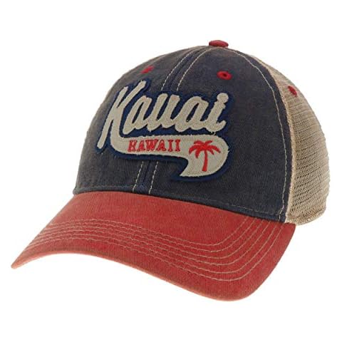 Whirled Planet Kauai Wave Palm Red/Blue Hat Cover