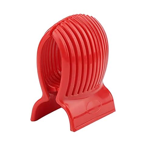 Tomato Cutter Durable Vegetable Slicer Multifunctional Round Fruit Tongs Holder for Kiwi, Onion, Lemon Cover