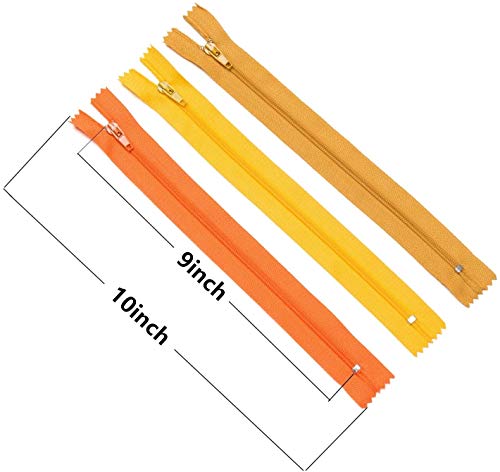 Yaka 60Pcs 9 Inch Nylon Coil Zippers Sewing Zippers For Tailor Sewing Crafts (20 Color) #TOP2