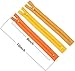 YAKA 60pcs 9 Inch Nylon Coil Zippers Sewing Zippers Bulk for Tailor Sewing Bags Garment Crafts DIY Accessories (20 Color)