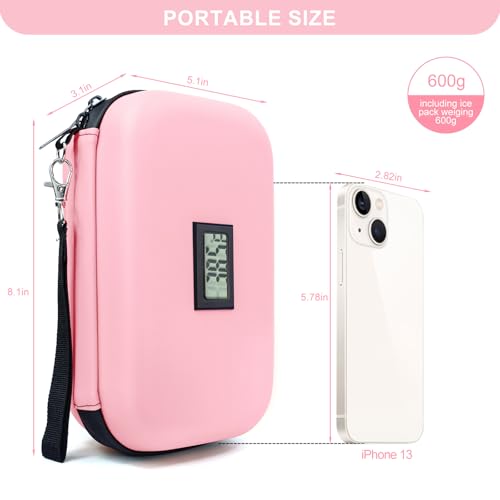 Insulin cooler case, Pink, Modern