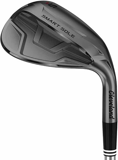 Smart Sole 4 Black Satin Wedge w/ Steel Shafts - Cleveland Golf Club