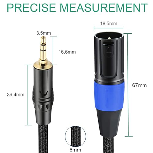 Jomley C003 Unbalanced Xlr To 3.5Mm Cable thumb #2