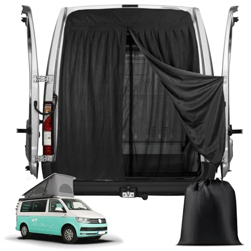 Moustiquaire personnalisée pour VW T6 avec fermeture éclair centrale