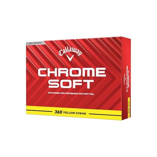 Callaway Chrome Soft Golf Balls - Yellow