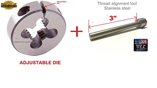 Lighthouse Quality Tools Mosin Nagant Threading die M15X1 RH and 3" Thread Alignment