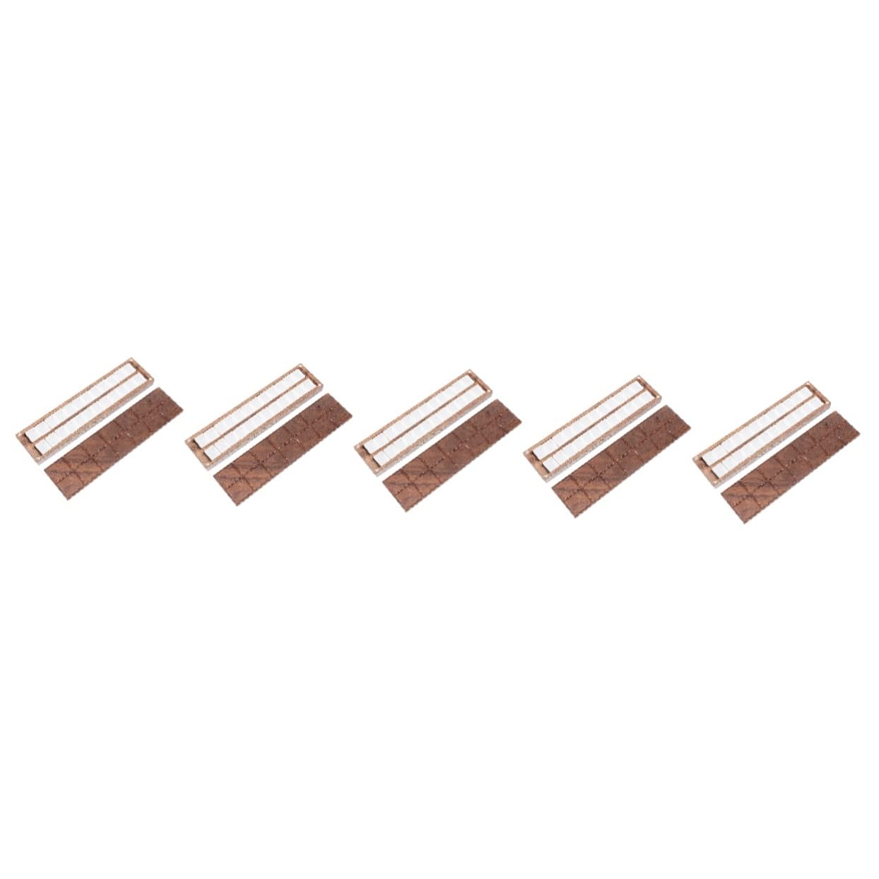 SHINEOFI 5pièces Boîte à Pigments Plastique pour Aquarelle Palette De De avec Couvercle pour Artistes Et Débutants