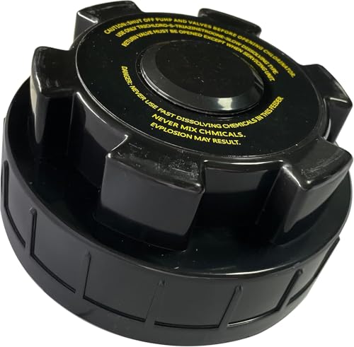 Chlorinator Lid Cover Replacement Hayward Cl200 CL220 Automatic Chlorinator Feeder with O-Rings (CL200)