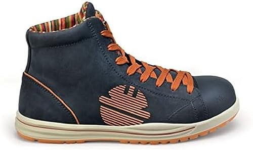 DIKE Glider GARISH H S3 Negro Nubuck les chaussures en cuir haut de gamme