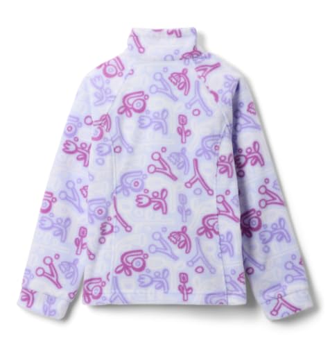 Image of Columbia Youth Girls Benton Springs II Printed Fleece Jacket