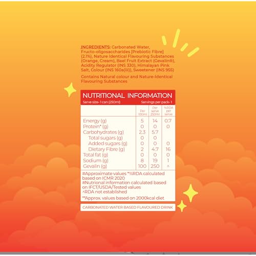 Image of Quenzy Prebiotic Soda Variety Pack - Mixed Flavours (Pack of 3 x 250ml) | 5g Prebiotic Fibre for Gut Health | Low Calorie Soda (<15 kcal) | No Added Sugar | Zero Preservatives | Healthy Sparkling Drink