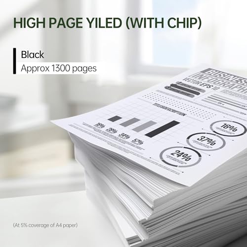 Image of with Chip 218A Toner Cartridge Replacement for HP 218A 218X Toner for Color Pro 3201dw; Color Pro MFP 3301cdw 3301fdw 3301sdw Printers (Black,2 Pack)