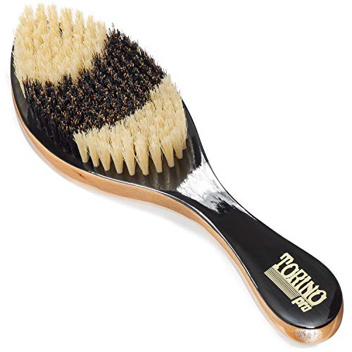 Torino Pro Medium Curve Brush By Brush King - #1640 - Patented Duet
