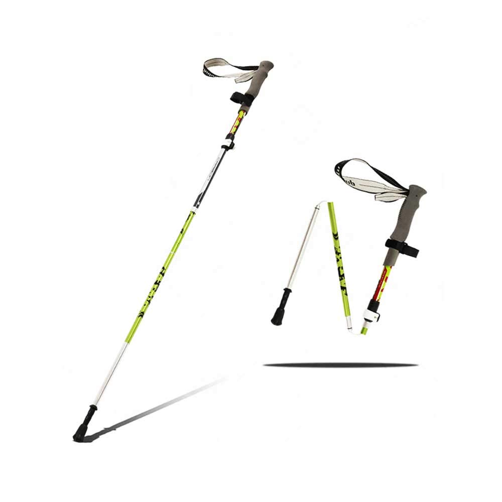 Bastones De Senderismo Fibra De Carbono Ultraligera + Material De Aleación De Aluminio, Conexión De Alambre De Acero Pegado, Punta De Acero De Tungsteno Cóncavo Y Convexo