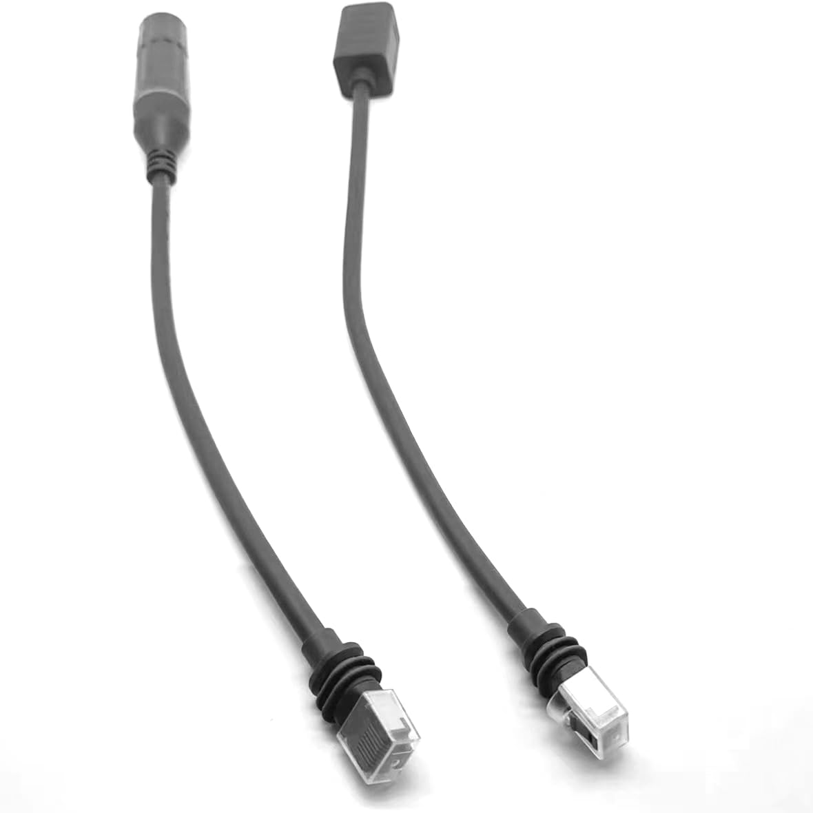 Przedłużacz CAT6 z wodoodpornym łącznikiem RJ45, kompatybilny z interfejsem Starlink Gen 3 i Mini, interfejs 8P8C, długość 0,3 m, wodoodporność IP68, pyłoszczelny rdzeń z czystej miedzi, trwały 5000+