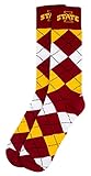 Donegal Bay NCAA Iowa State Cyclones Argyle Socks