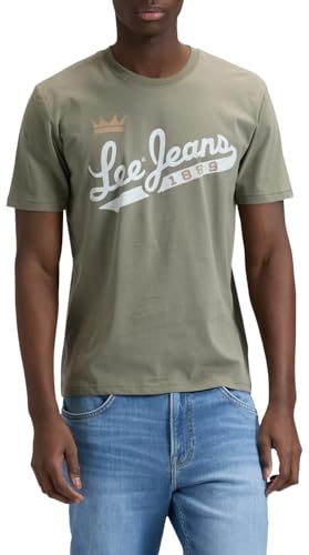 LEE - Jeans Herren - Regular Fit - Lee Jeans Tee - Lichen Olive