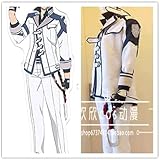 漫尚cosplay魔王学院の不適合者 〜史上最強の魔王の始祖、転生して子孫たちの学校へ通う〜 アノス・ヴォルディゴード コスプレ衣装 (男, XL)