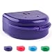 Best-Selling Nipple Shield Carrying Case, Perfect Solution for Medela Shields and Similar Shields, by Modern Momma; Purple Pansy