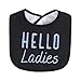 Hudson Baby Infant Boy Cotton Terry Drooler Bibs with Fiber Filling, Handsome Fella, One Size