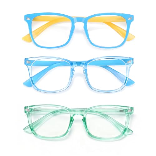 Image of Toddler Blue Light Glasses for Kids Boys Girls, Computer Glasses Frame and Anti-Glare (Age 2-6)