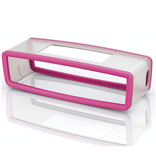 1 PCS Couverture de Peau de Cas de Haut-Parleur Bluetooth en Gel TPU Souple Housse de Protection pour Haut-Parleur Bluetooth pour Compatible avec Le Haut-Parleur Bose Mini 2/1 Cover