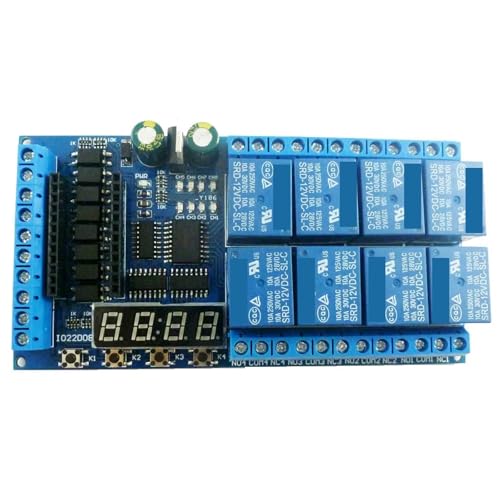 Module relais 8 canaux Pro Mini PLC DC 12V pour étendre les sorties de votre automate