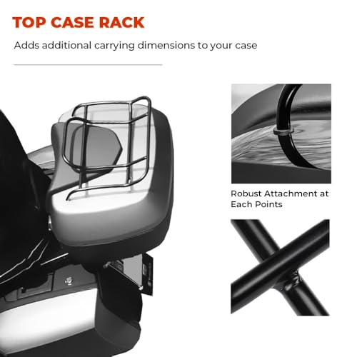 Porte bagages moto pour augmenter l'espace de vos valises - 5