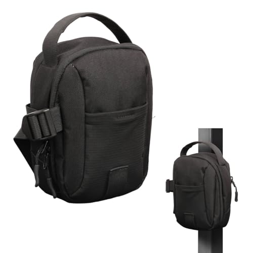 JINKEY Magnetic Gym Bag, Large Capacity Fitness Bag with Crossbody Strap, Waterproof Nylon Portable Water Bottle Pouch with Phone Pocket Kettle Bags Holder For Men and Women Running Hiking and Gym