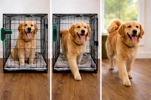 Release the Hound! Smart Dog Crate Opener for Dogs - Let