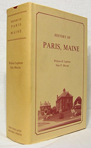 History of Paris, Maine 0897250370 Book Cover