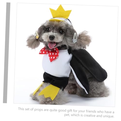 Disfraz de pingüino para perro talla XL miniatura 4