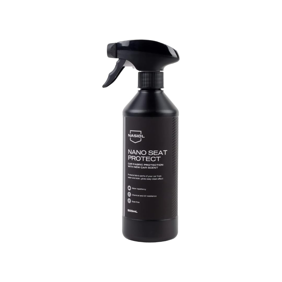 NASIOL - Nano Seat Protect - Powłoka na tkaniny - Wnętrze - Zapach nowego samochodu - 500ml