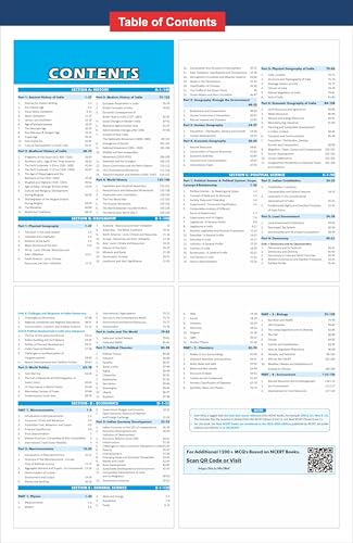 Image of Disha Combo (2 Books) Authentic NCERT Summary (Class 6 to 12) Part 1 & 2 - One Liner Concepts & Practice MCQs for UPSC & State PSC Civil Services & other Exams | Old & New NCERT General Studies