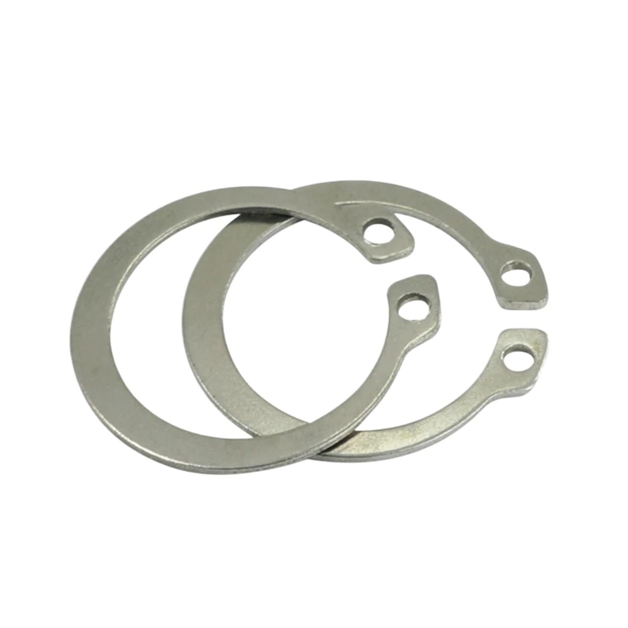 Sujetador de acero con anillo retención tipo C