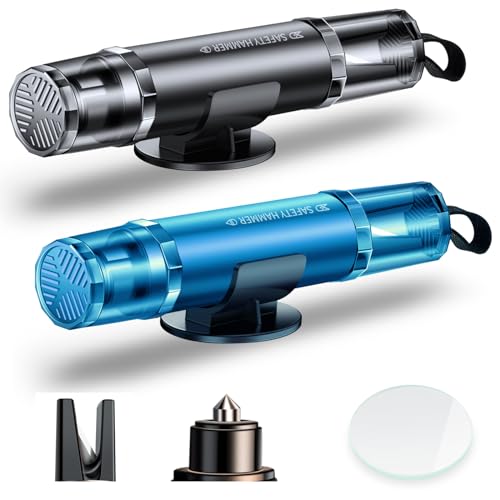 COFSODI Cortacristales y cortador de cinturón de seguridad para a...