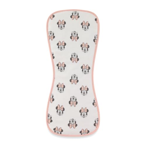 Image of Disney Baby Minnie Mouse Burp Cloths 3 Pack 20 inch x 10 inch Burping Rags Infants