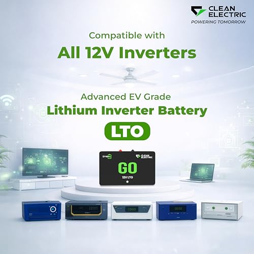 Image of LTOGO240 | LTO Inverter Battery | 12.8V /120Ah, 1440Wh | Lithium | Smart BMS, Back Up More Than 150AH Lead Acid Battery | 10 Year Warranty, 25+ Year Life