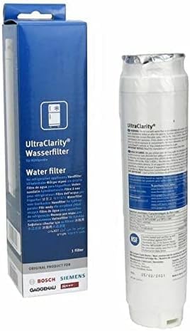Wasserfilter Ultra Clarity 11034151 11028820 Kühlschrank Side by Side, kompatibel mit Bosch Siemens Neff Gaggenau