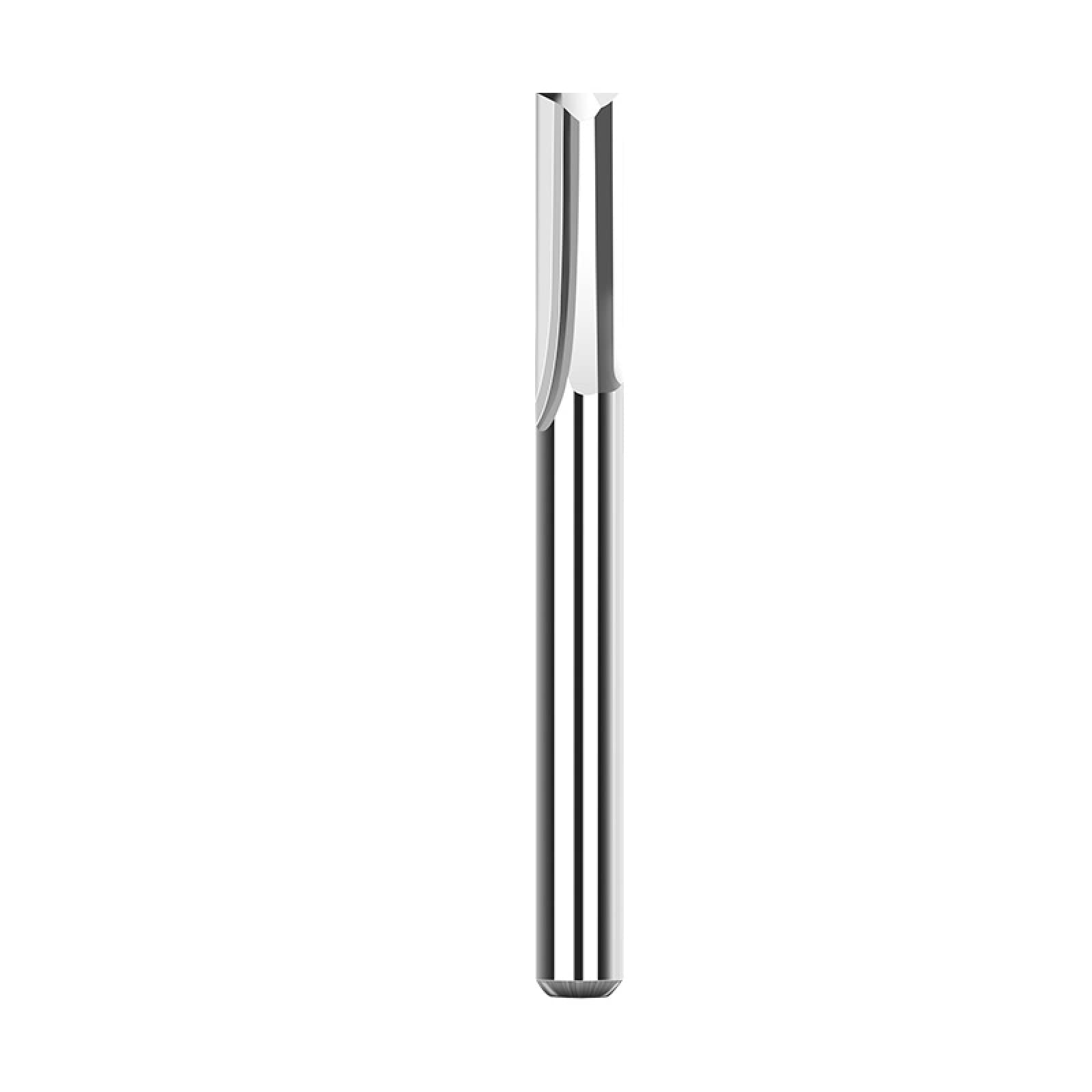 Brocas Para Fresa de ranura CNC Dos flautas Grabado de carburo de tungsteno Fresa de extremo de ranurado de madera Brocas de enrutador de MDF,10 piezas 6x28x50mm
