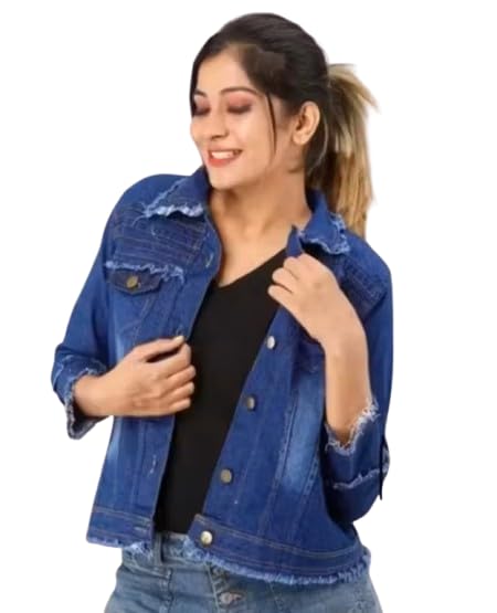 Women Stylish Casual Blue Denim Jacket | Denim Jacket For Women's and Girls Stylish-picture-51