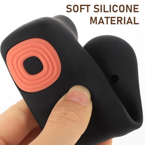 Image of COHEALI Door Handle Protective Cover for Baby Proofing Silicone Anti-Collision Sleeve for Interior Door Handle Soft Door Knobs Protector to Prevent Injuries and Wall Damage 5.51X1.96X1.33 Inch