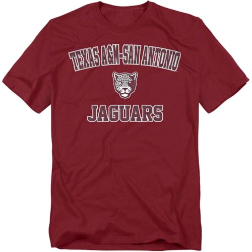 LOGOVISION Texas A&M University-San Antonio Campus Classic Unisex Adult T Shirt, Maroon, Medium