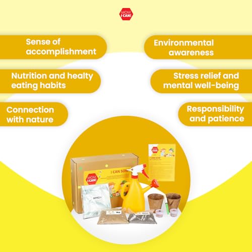 Mom I Can! The Gardening Kit (Version-2)| for Kids | Age 3 Years & Above| Gardening Kit for Kids | for Home Garden | Return Gifts | Value Based Activity Kits