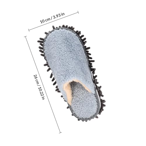 Pantuflas para limpiar pisos de microfibra súper absorbentes y cómodas de usar 3